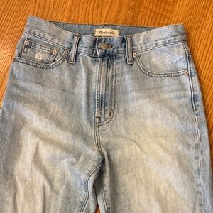 Madewell Faded Light Blue Vintage Jeans